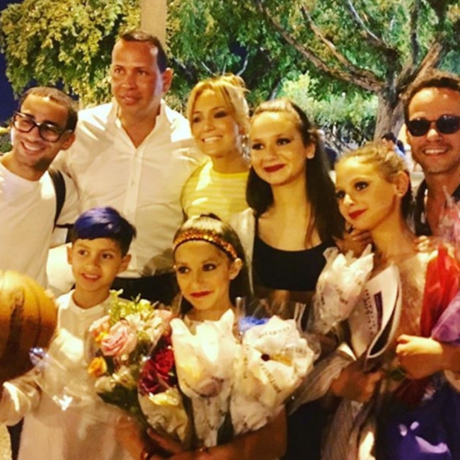 Jennifer Lopez, Alex Rodriguez, Family